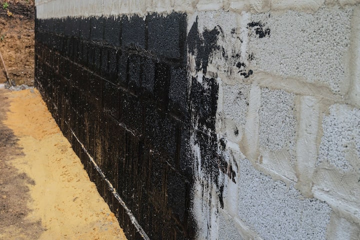 A building requires external waterproofing.